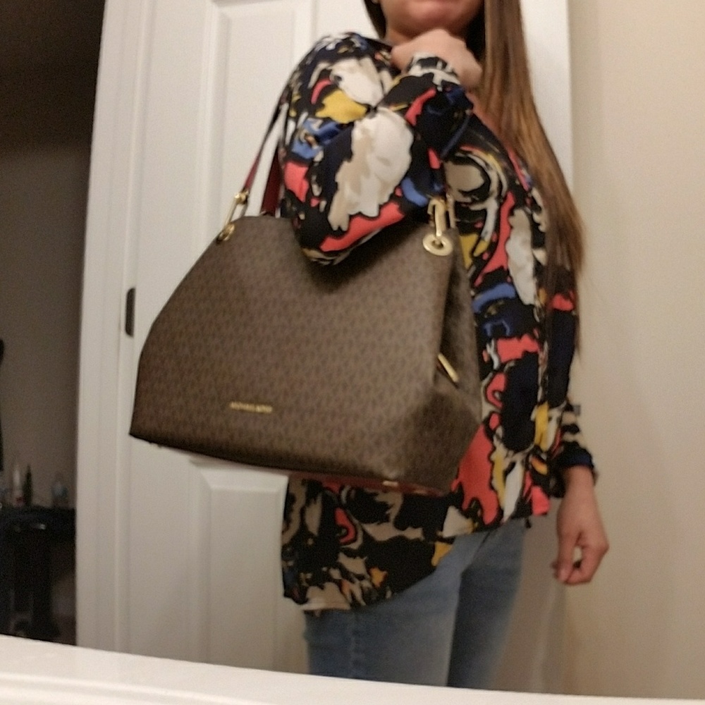 New! Michael kors Raven large shoulder bag